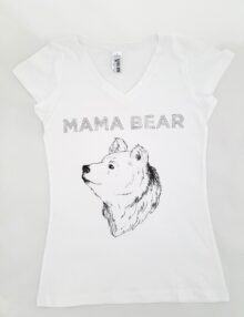 T-Shirt Mama Bear Rock the Kid Partnerlook