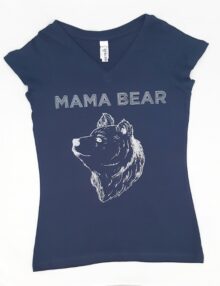 T-Shirt Mama Bear Rock the Kid Partnerlook