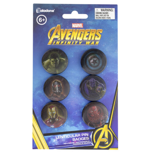 Marvel Infinity War Pin Badges Rock the Kid