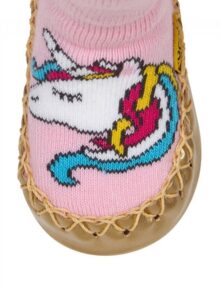 Moccis Einhorn Rock the Kid hausschuhe rutschtsocken pantoffel kinderschuhe