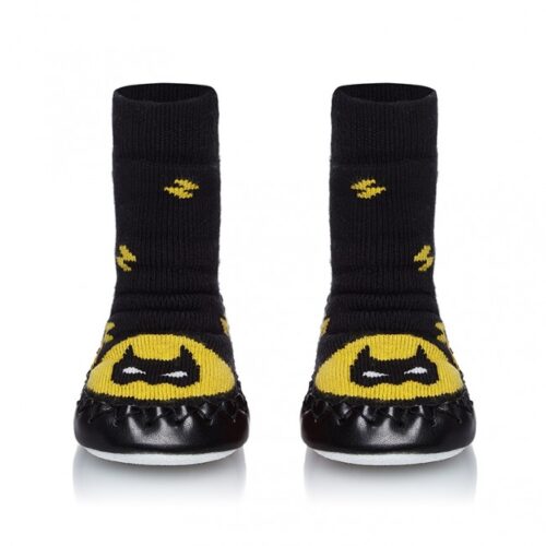 Moccis Super Hero Rock the Kid hausschuhe rutschtsocken pantoffel kinderschuhe