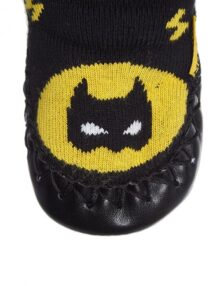 Moccis Super Hero Rock the Kid hausschuhe rutschtsocken pantoffel kinderschuhe