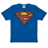 Logoshirt Lil Superman Supergirl Rock The Kid rockthekid superhelden partnerlook kinderkleider lolabrause