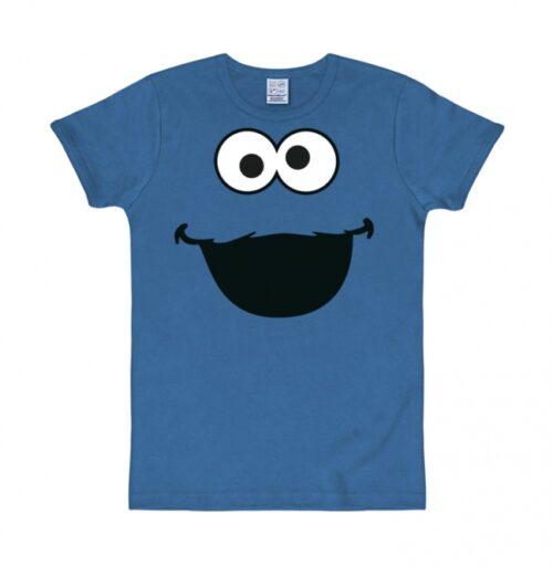 Logoshirt Cookie Monster Rock The Kid rockthekid superman superhelden partnerlook kinderkleider frauenshirt
