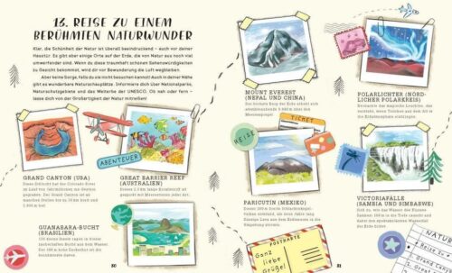 100 Abenteuer die du erleben musst bevor du Erwachsen wirst rock the kid rockthekid kinderbuch teenagerbuch